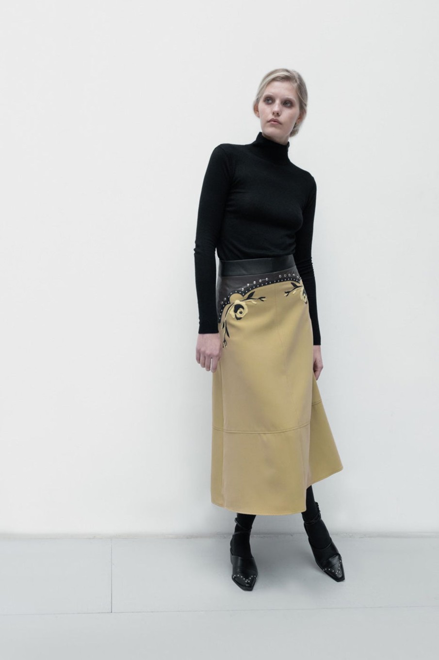 Bottoms Nafsika Skourti | Wild Wild East Midi Skirt