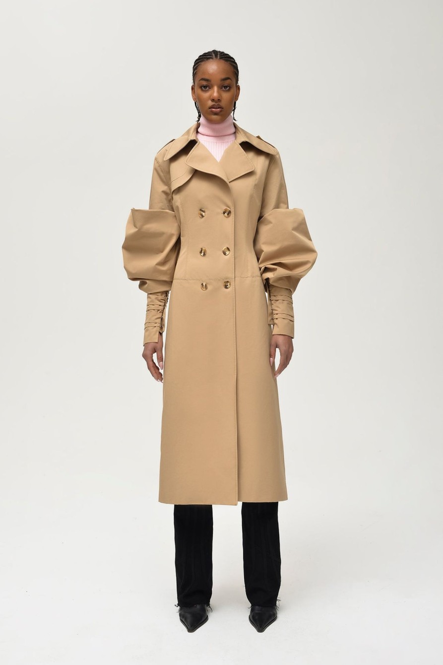 Outerwear Nafsika Skourti | Couture Trench Coat