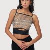 Tops Nafsika Skourti | Crystal Duchess Crop Top