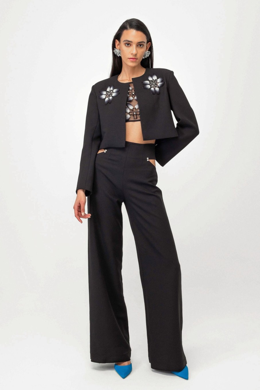 Bottoms Nafsika Skourti | Happy Cut Out Trouser