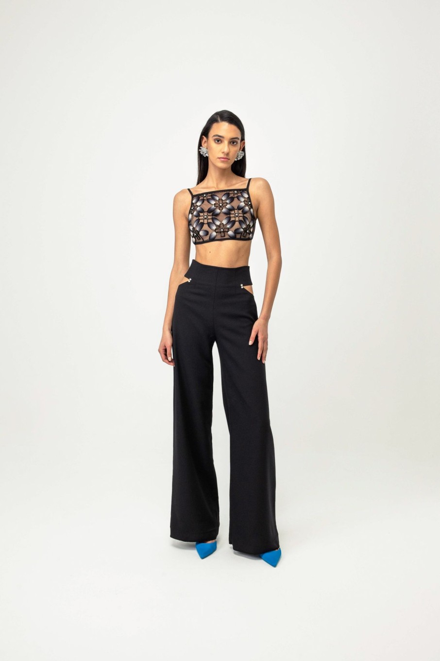 Bottoms Nafsika Skourti | Happy Cut Out Trouser