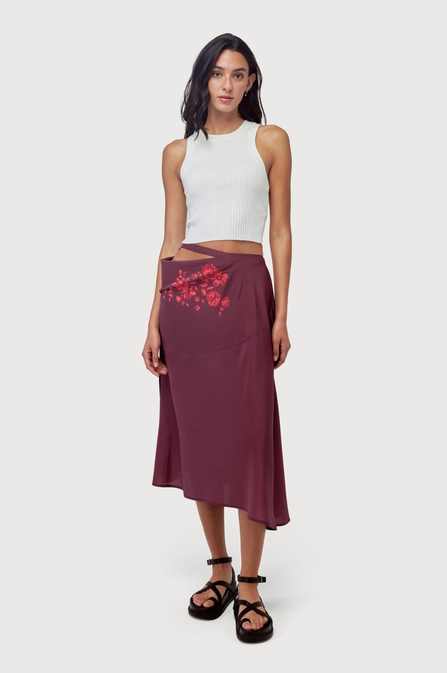 Bottoms Nafsika Skourti | Landslide Midi Skirt