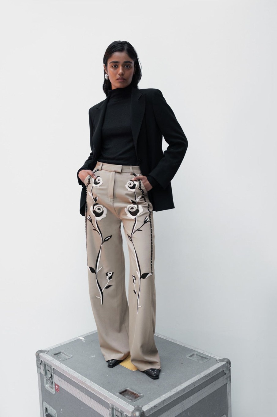 Bottoms Nafsika Skourti | Thorn And Rose Trousers