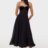 Dresses Nafsika Skourti | Waltz Dress With Leo Trim